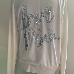 Victoria secret Pink Sequin sweater Rare